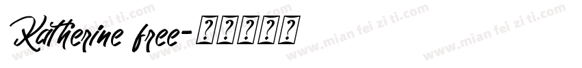 Katherine free字体转换
